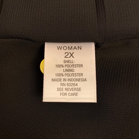 NWT Roz & Ali Floral Print Long Sleeve Blouse - Picture 13 of 13